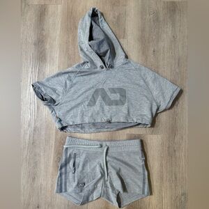 Addicted Barcelona Crop Sweat Hoody & Bottoms